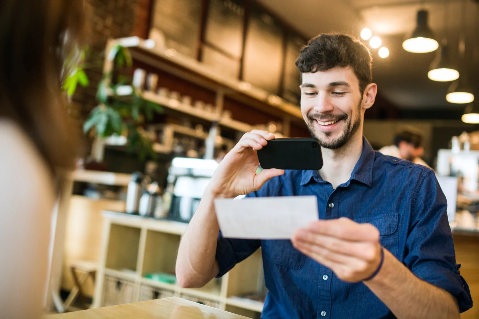 Mobile check deposit
