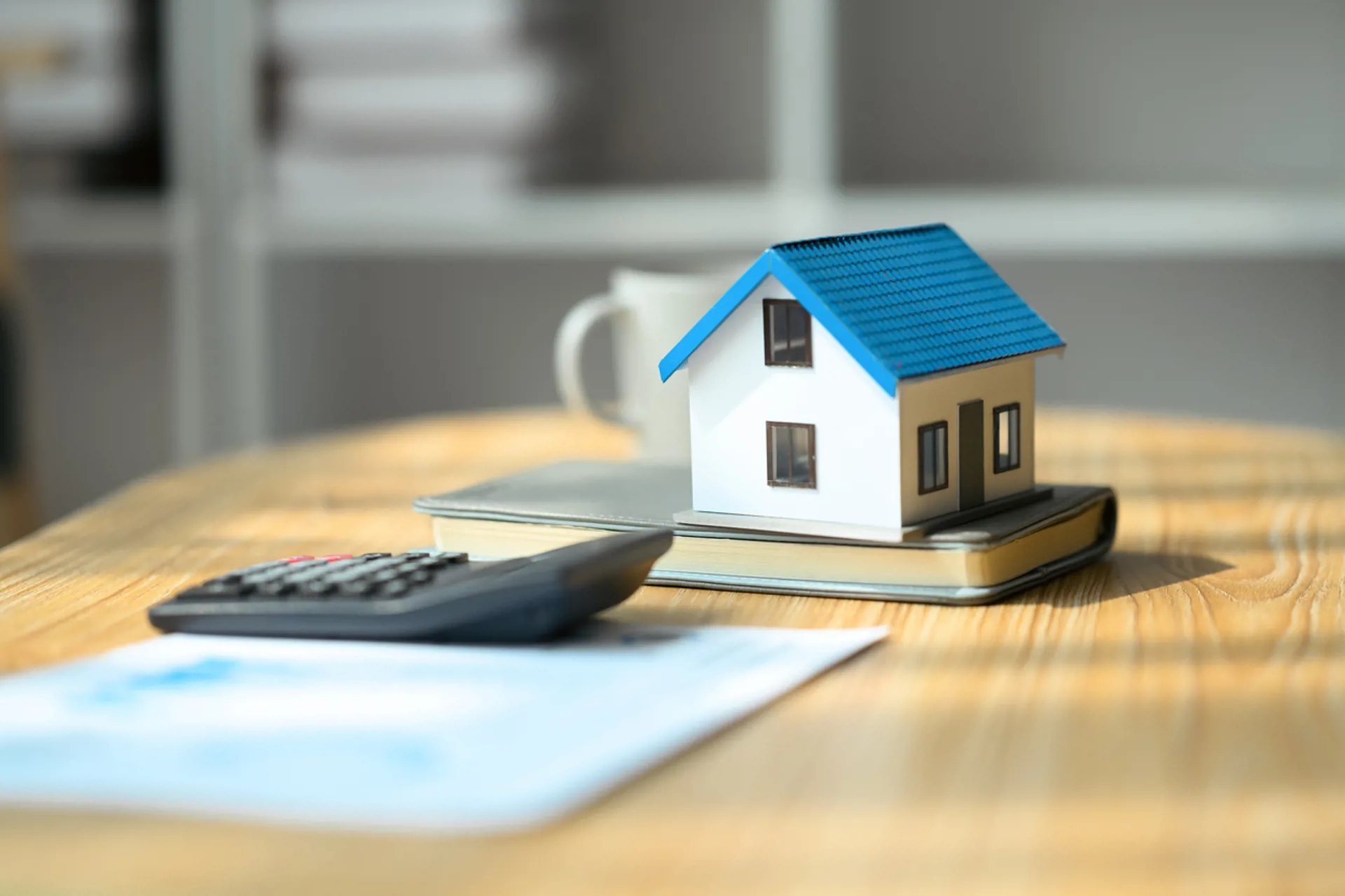 Real estate investment and loan, mortgage and refinance concept