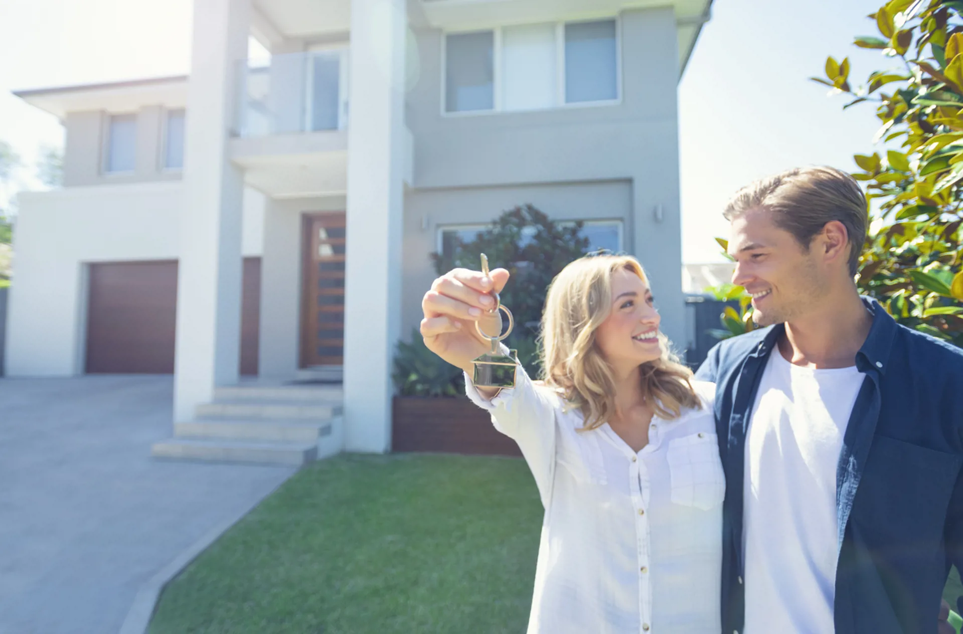 Buy your first home with less money down